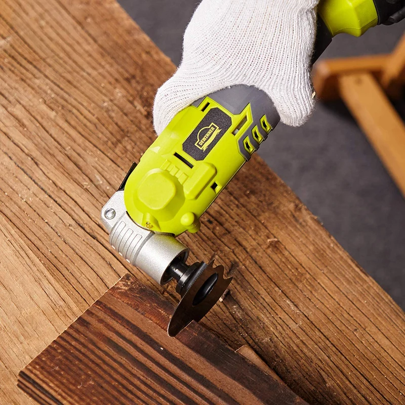 DEWINNER Cordless Oscillating Multi-Tool LED Variable Speed Universal Fit, 20V 2Ah Lithium-Ion with 1 Battery and Charger,