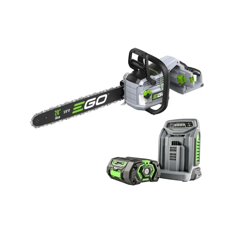 PROMO Kit Ego Power CS2005E Motosega da 50cm + Batteria 6.0 Ah + Caricabatteria Rapido