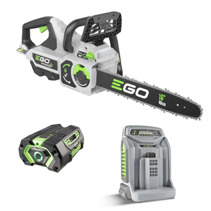 PROMO EGO Power CS1614E Kit Motosega + Batteria + Caricabatterie Rapido + OMAGGIO BORSA MOTOSEGA