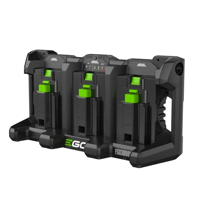 Ego Power PGX1602E-H Kit Ricarica PRO con caricabatterie 1600W - Batteria 40Ah - Accumulatore a 2 slot - Portabatterie da 3 slot