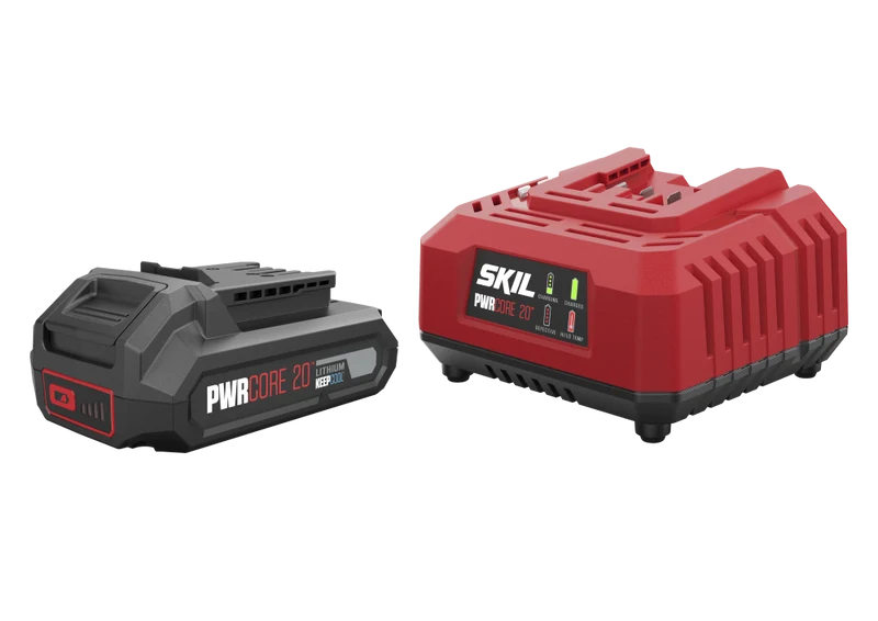 SKIL Kit Batteria («20V Max» da 2,5 Ah «KEEPCOOL™» al litio) e caricatore 3110 AA Cod. BM 059680