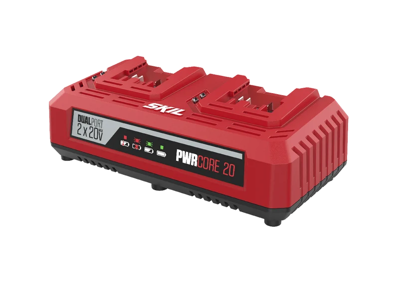 SKIL Doppio caricatore 2 x «20V Max» (18 V) 3128 AA Cod. BM 059670