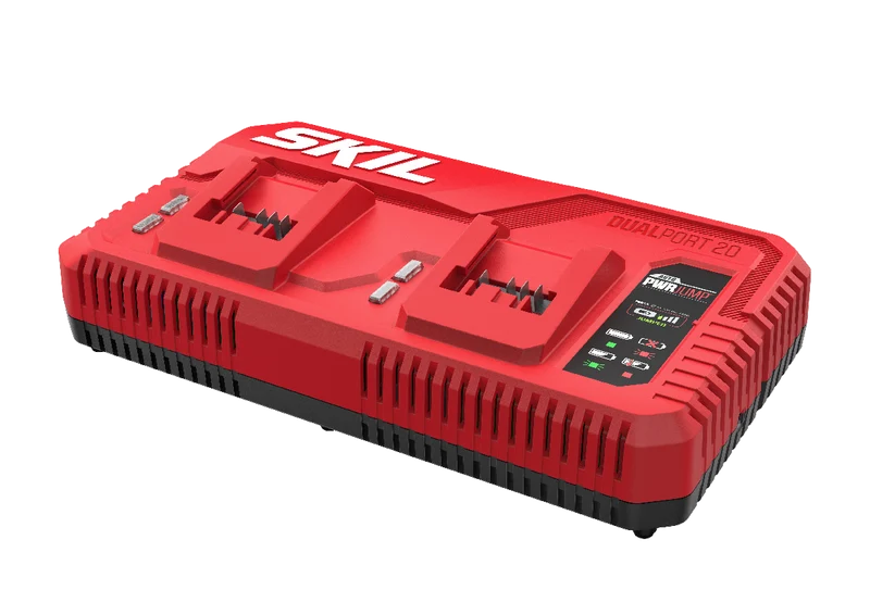 SKIL Doppio caricatore automatico «PWRJUMP™» (2 x «20V Max») 3132 AA Cod. BM 059640