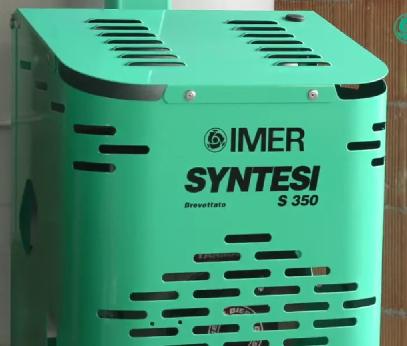 Imer 1105816 syntesi 350 Betoniera professionale motore a scoppio Worms EX170 , 345 litri potenza motore 4,2 Kw