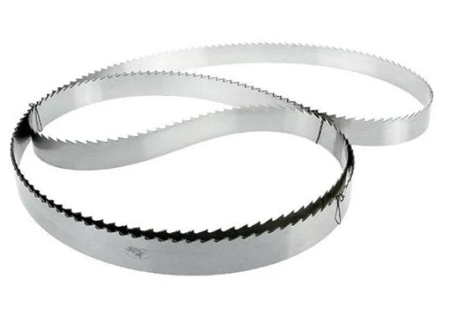 Lama a nastro BI-METAL M42 2945x27x0,90 mm per segatrici a nastro taglio metallo dentatura a scelta