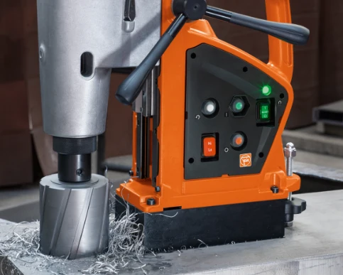 Fein KBU 110-4 M Trapano base magnetica per punte a corona fino a 110 mm , max 1700W