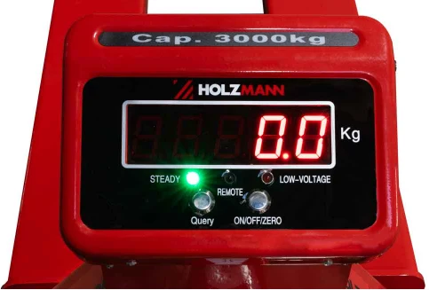 Holzmann HUB30KG Transpallet con bilancia pesatore 3000kg