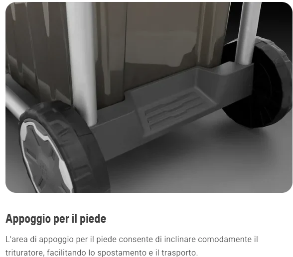Husqvarna GS 340is Biotrituratore a batteria 36V , rami fino a 40 mm potenza 1400W , 45 litri , solo corpo