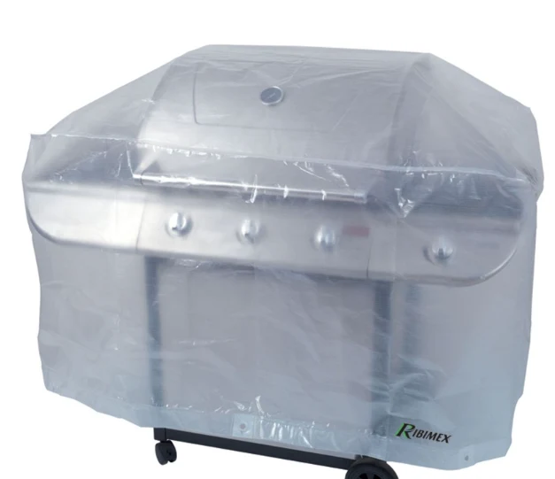 Ribimex PRH09090X70 Telo Copertura per BBQ 90x70x70 cm imputrescibile e trattato anti UV (120 Kly)