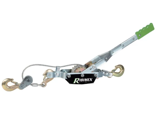 Ribimex PRTIRF4T Argano manuale 3,5 tonnellate e 4 tonnellate con puleggia