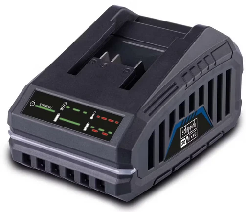 Scheppach sbc2.4a Caricabatterie "lento" 20v per batterie 2.0/4.0 ah serie ixes