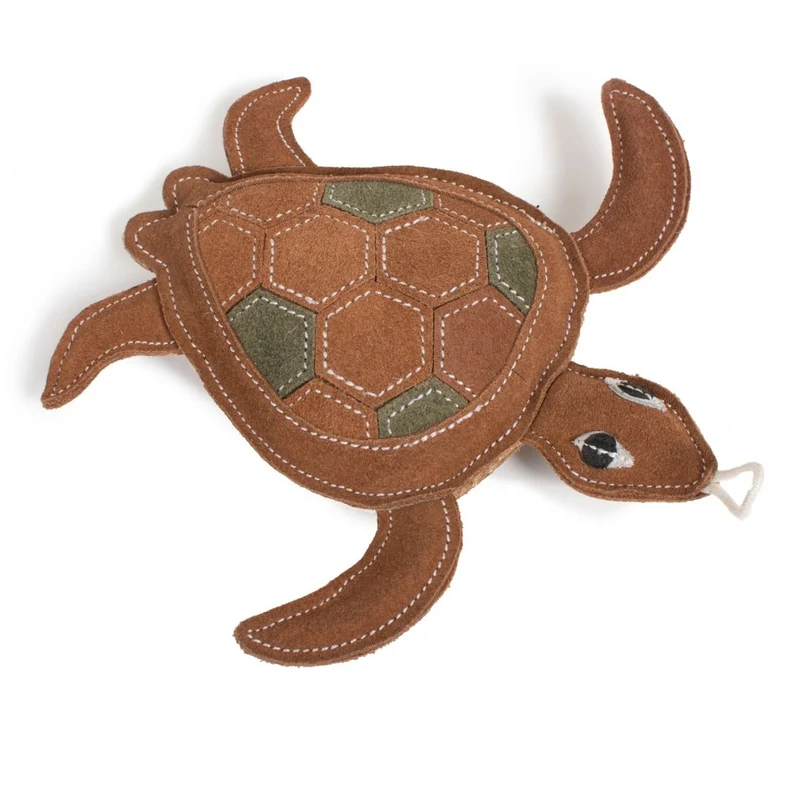 Gioco per cani Tartaruga in cuoio