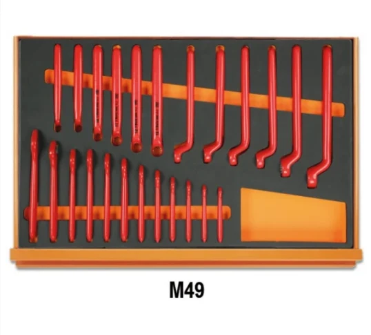 Beta 2400 RSC246-VEM Cassettiera con 81 utensili per la manutenzione dei veicoli ibridi ed elettrici , per elettricisti e elettrotecnici di alto livello
