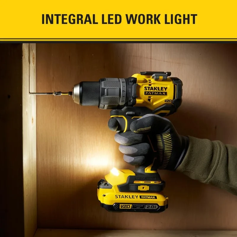 STANLEY SFMCD726B-XJ FATMAX Trapano a percussione brushless a batteria 18V V20 (solo utensile)