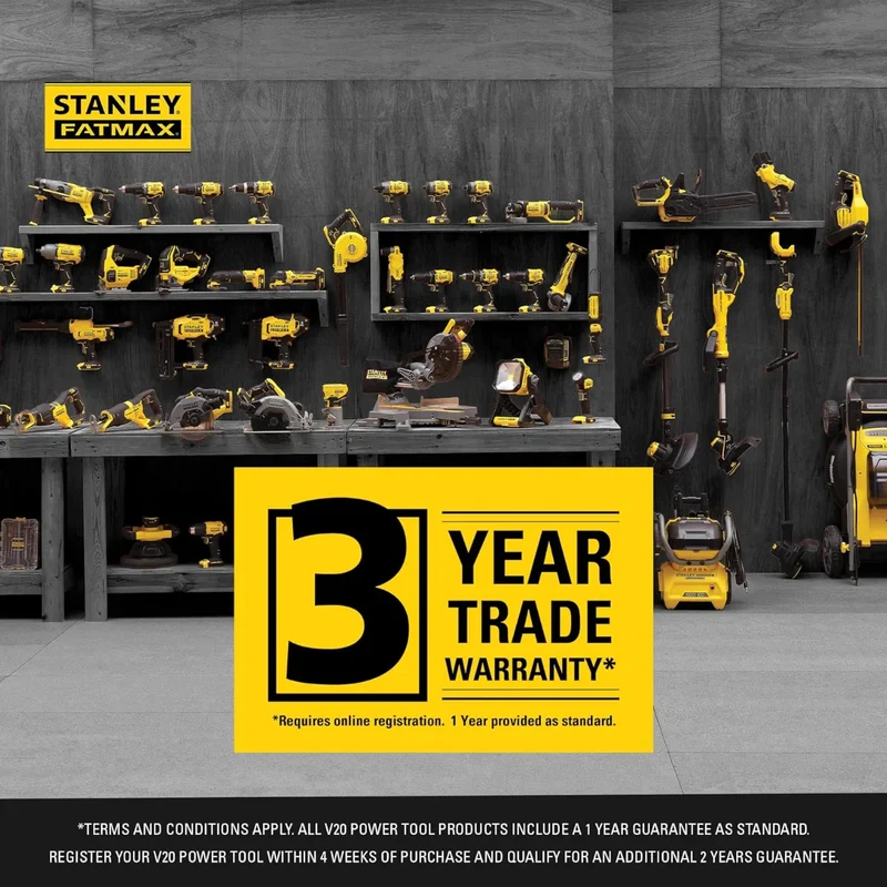 STANLEY SFMCD726B-XJ FATMAX Trapano a percussione brushless a batteria 18V V20 (solo utensile)