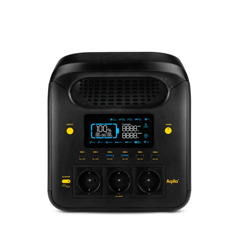 Aqiila Powerbird S1800V2 – Power station portatile 1800W con batteria LiFePO4
