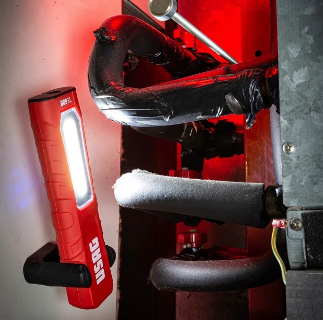USAG 889 RL - Lampada di Ispezione a LED ricaricabile per officina