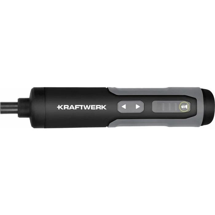 Kraftwerk 403.400.000 – Set cacciavite a batteria 3,6V con inserti per avvitatura