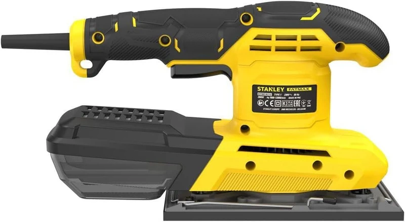 Stanley FMEW214K-QS – Levigatrice orbitale 280W 1/3 di foglio con valigetta
