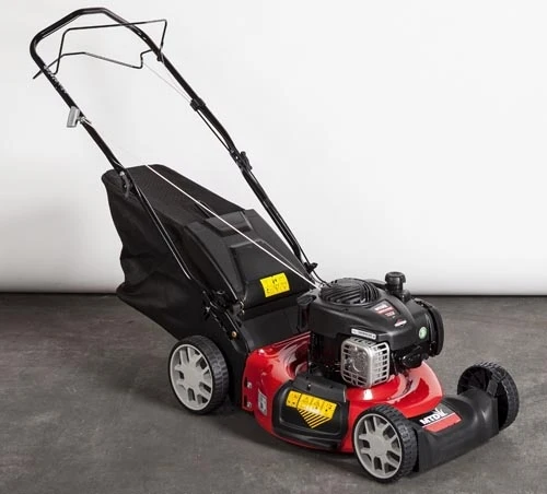 Rasaerba a scoppio semovente MTD SMART 46 SPBS scarico, raccolta, mulching