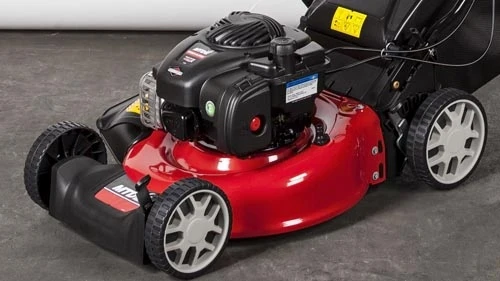 Rasaerba a scoppio semovente MTD SMART 46 SPBS scarico, raccolta, mulching