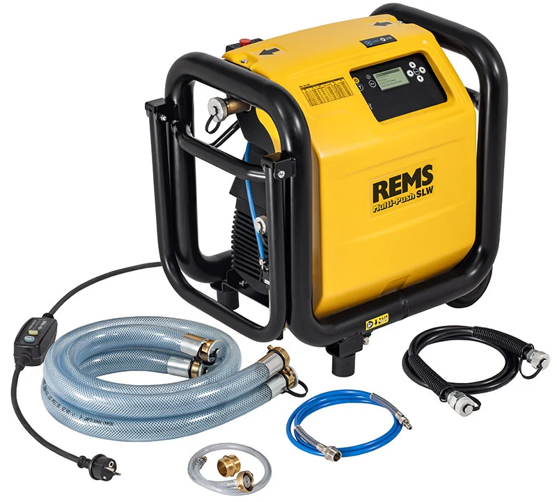 Rems Multi-Push SLW Set - Unità elettronica di flussaggio e provaimpianti con pompa per impianti acqua potabile