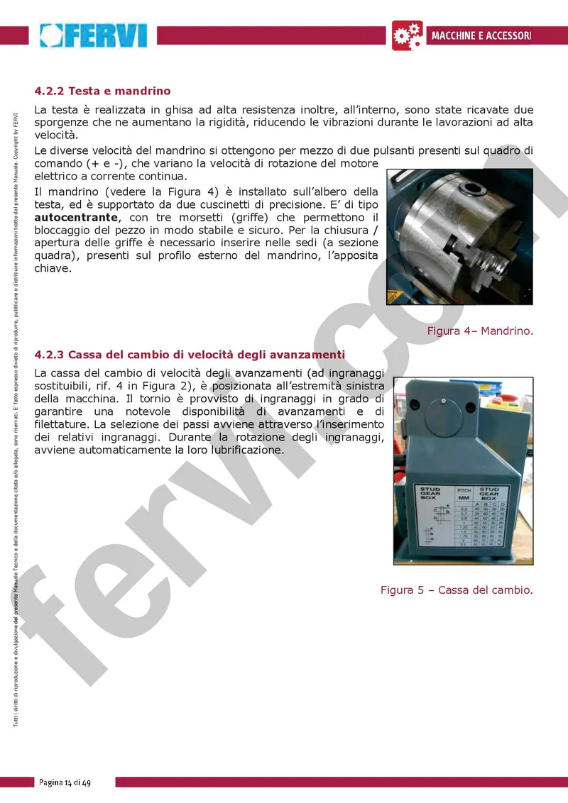 Fervi 0716S - Tornio parallelo con OMAGGIO
