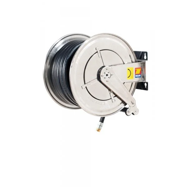 Meclube 070-2608-540 - Avvolgitubo fisso INOX AISI 304 PER GASOLIO 10 bar Mod. FX-560 CON TUBO