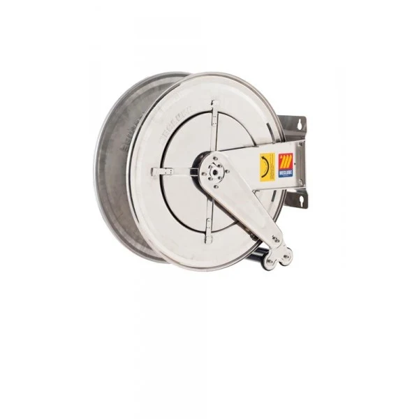 Meclube 070-2502-600 - Avvolgitubo fisso INOX AISI 304 PER ARIA-ACQUA 20 bar Mod. FX-555 SENZA TUBO