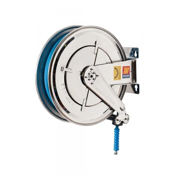 Meclube 070-2405-420 - Avvolgitubo fisso INOX AISI 304 PER ACQUA 150° C 400 bar Mod. FX-550 CON TUBO