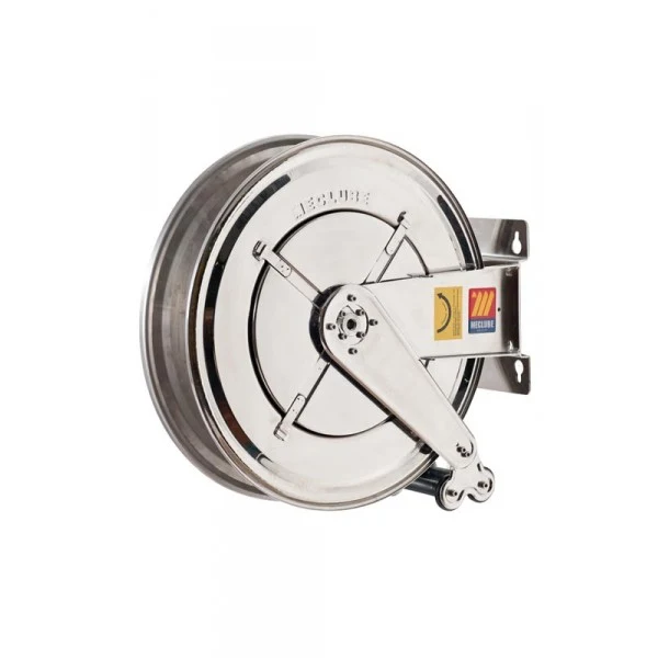 Meclube 070-2405-400 - Avvolgitubo fisso INOX AISI 304 PER ACQUA 150° C 200/400 bar Mod. FX-550 SENZA TUBO