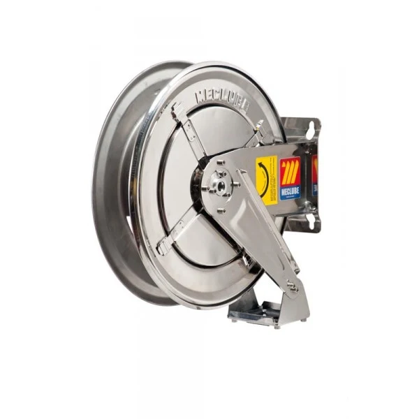 Meclube 070-2205-300 - Avvolgitubo fisso INOX AISI 304 PER ACQUA 150° C 200/400 bar Mod. FX-400 SENZA TUBO