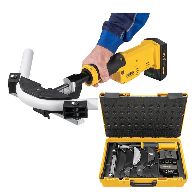 Rems Hydro-Swing 22V - Piegatubi portatile a batteria 22V