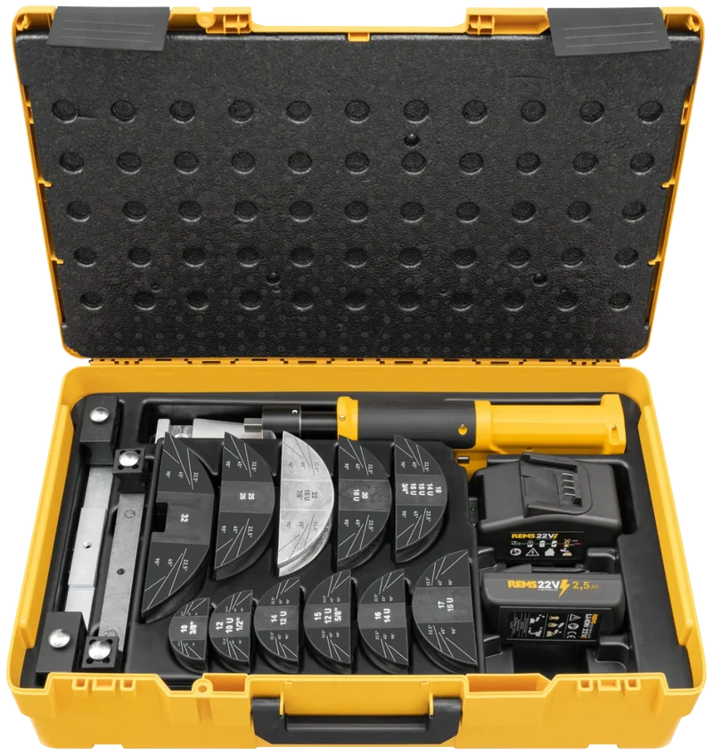 Rems Hydro-Swing 22V - Piegatubi portatile a batteria 22V