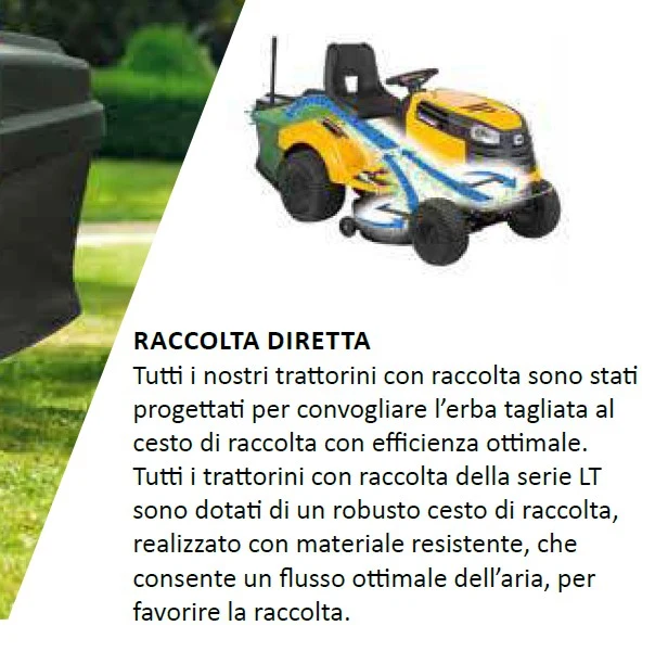 Cub Cadet LT1 NR92 trattorino taglio 92 cm , Area di lavoro in mq / h 3500