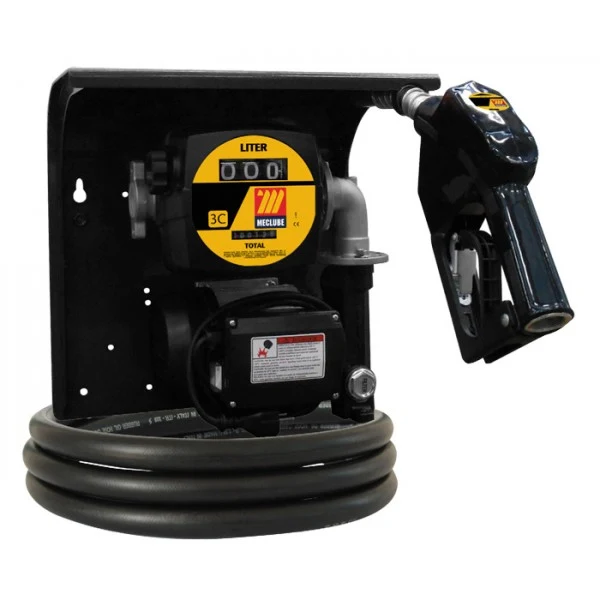 Meclube 090-5048-070 - Distributore pompa elettrica travaso gasolio 230V 70 l/min Wall mec 70