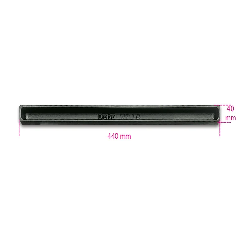 Beta VP-LS - Termoformati portaminuterie in materiale plastico per cassettiera