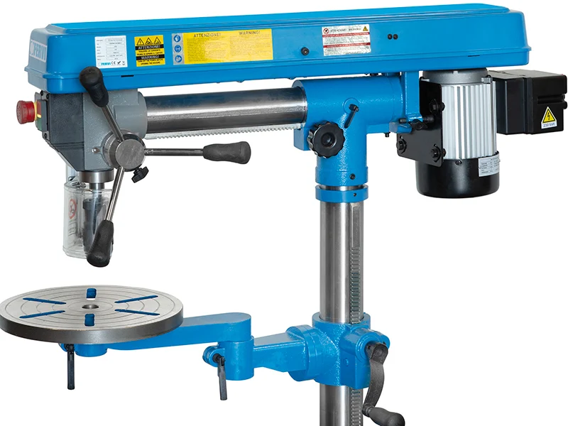 Fervi 0857 - Trapano a colonna radiale con trasmissione a cinghia 220V - 375W