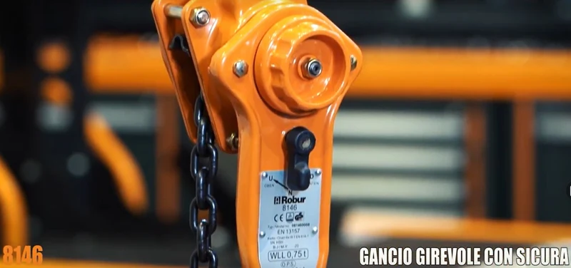 Beta 8146 081460030 Paranco a leva Manuale 3000 Kg EN13157