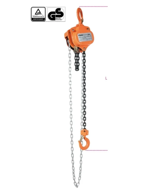 Beta 8143 081430030 Paranco manuale a catena 3000 Kg EN13157
