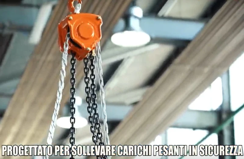 Beta 8143 081430030 Paranco manuale a catena 3000 Kg EN13157
