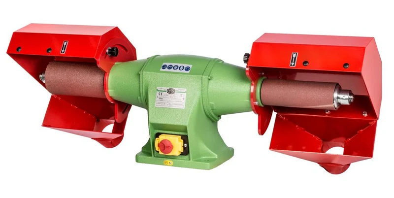 Pulitrice in ghisa a rulli pneumatici Nebes PR-2 2800rpm