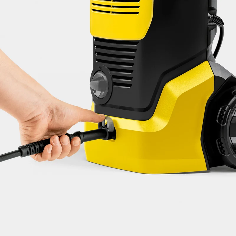 Karcher K 4 Black Home - Idropulitrice con doppia lancia, "patio senza spazzola" e detergente