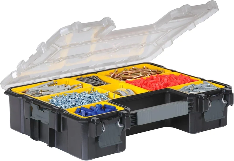 Stanley 1-97-521 - Organizer valigetta porta attrezzi a 10 scomparti FATMAX