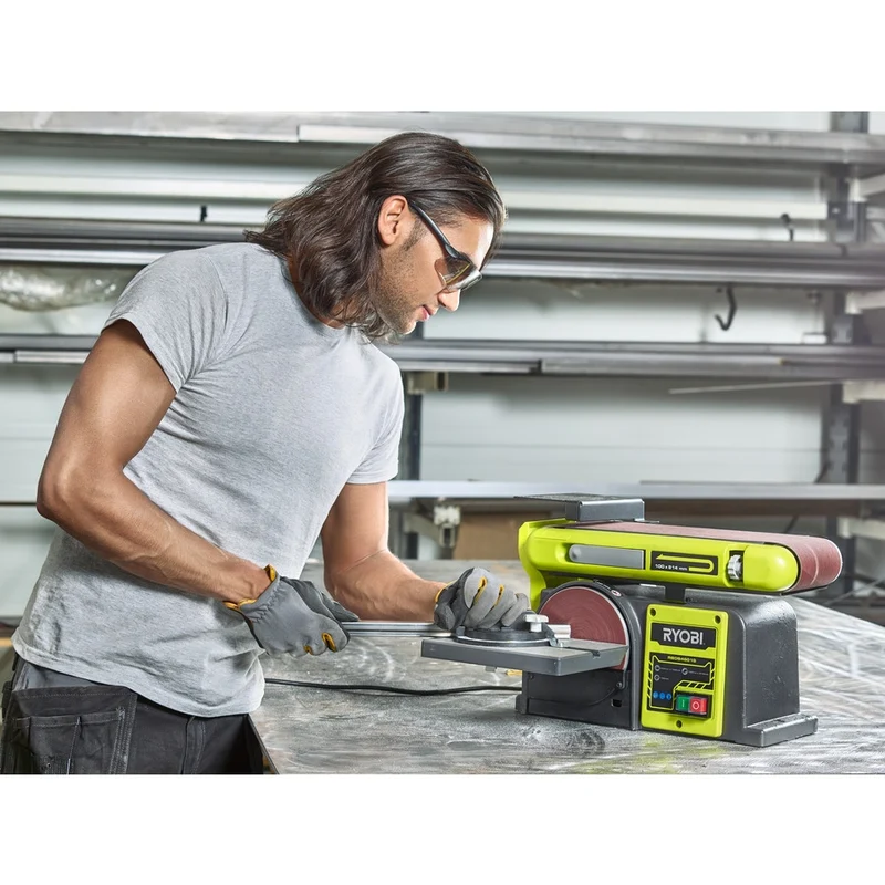 Ryobi RBDS4601G - Levigatrice combinata a nastro e disco