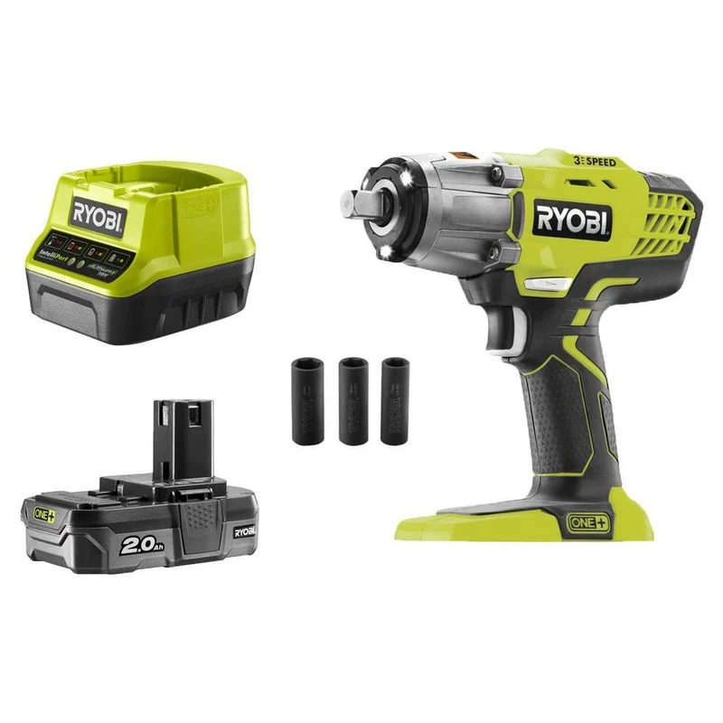 Ryobi R18IW3-120S - Avvitatore ad Impulsi 18V 1/2" smontagomme 400Nm