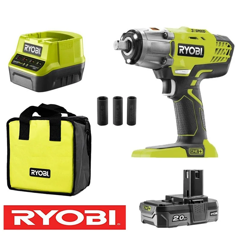 Ryobi R18IW3-120S - Avvitatore ad Impulsi 18V 1/2" smontagomme 400Nm
