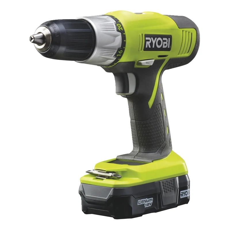 Trapano avvitatore a batteria RYOBI R18DDP-LL13S + 2 Batterie 18V 1,3 Ah