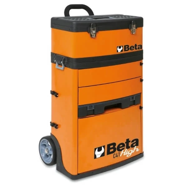 Trolley carrello portautensili BETA C41H-O a due moduli sovrapponibili (high orange)