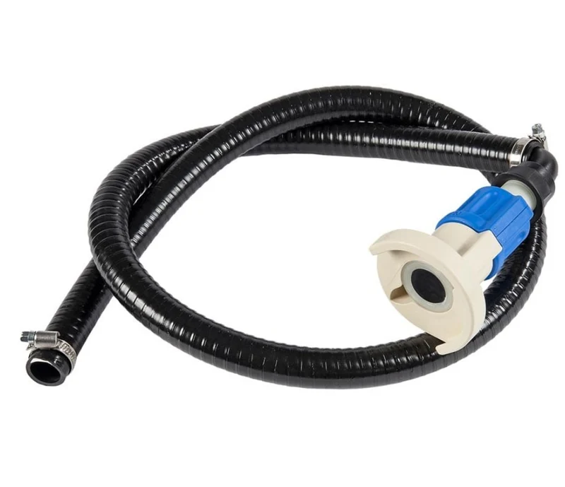 Meclube KIT TUBO ASPIRAZIONE SPIRALATO IN PVC 1,10m ADATTATORE SEC